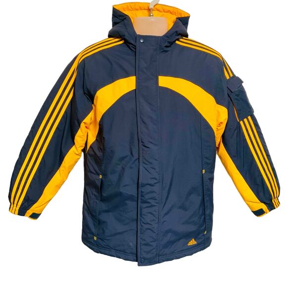 Adidas Y2K Puffy Rain Jacket Boys Size XL - Picture 1 of 13